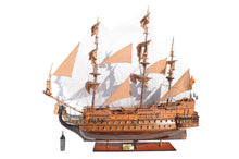 Load image into Gallery viewer, Hand Painted Boat (401851) - Brown