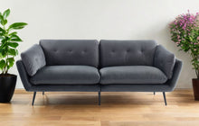 Load image into Gallery viewer, Sofa - Dark Gray / Black