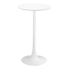 Load image into Gallery viewer, 24" Modern Wood Rounded Bar Table - White
