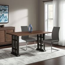 Load image into Gallery viewer, Upholstered Leather Dining Side Chairs (Set of 4) - Gray