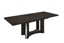 Load image into Gallery viewer, 98" Dark Gray Solid Wood Dining Table