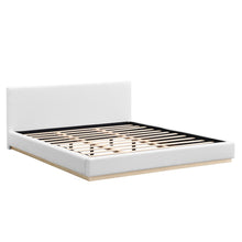 Load image into Gallery viewer, Elegant Upholstered Bed
