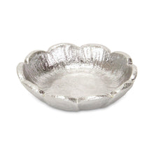 Load image into Gallery viewer, 5" Cast Iron Handmade Round Trinket Tray - Silver