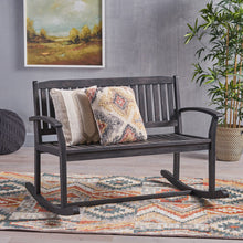 Load image into Gallery viewer, Baxter - Rocking Loveseat - Dark Gray