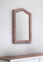 Load image into Gallery viewer, 30" Abstract Framed Mounted Dresser Mirror - Pink