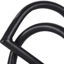 Load image into Gallery viewer, Modern Abstract Tabletop Sculpture (608706) - Black