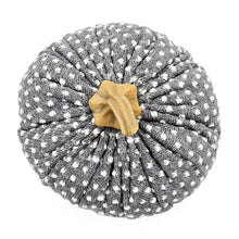 Load image into Gallery viewer, Pumpkin Ornament Decor For Holiday Harvest Festival Fall Festival & Thanksgiving (Set of 3) - White / Gray