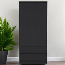 Load image into Gallery viewer, Two Drawer, Combo Dresser - Black