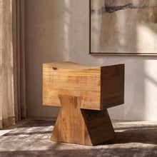 Load image into Gallery viewer, Nico - Stool Ottoman - Brown
