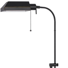 Load image into Gallery viewer, Adjustable Traditional Shaped Floor Lamp With Bronze Square Shade - Bronze