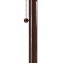 Load image into Gallery viewer, 65" Brown Solid Wood Floor Lamp With Beige Linen Drum Shade