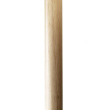 Load image into Gallery viewer, 59" Natural Solid Wood Floor Lamp With White Linen Drum Shade