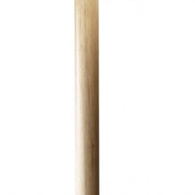 Load image into Gallery viewer, 59" Natural Solid Wood Floor Lamp With White Linen Drum Shade