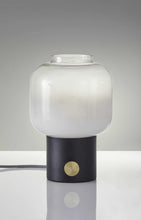 Load image into Gallery viewer, Mod Pod Black Glass Table Lamp