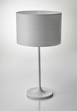 Load image into Gallery viewer, White On White Metal Table Lamp