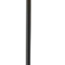 Load image into Gallery viewer, 60" White Floor Lamp With White Fabric Drum Shade