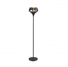 Load image into Gallery viewer, 70" Black With Black Glass Shade