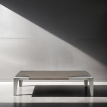 Load image into Gallery viewer, Stainless Steel Coffee Table - Gray / Silver