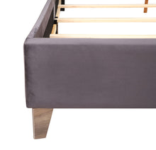 Load image into Gallery viewer, Upholstered Nailhead Trim Chic Bed