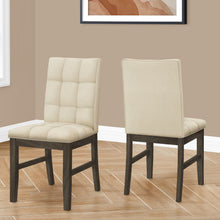 Load image into Gallery viewer, Dining Chair, Upholstered, Dining Room, Transitional (Set of 2) - Cream
