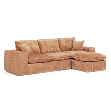 Load image into Gallery viewer, Sectional Sofa With Moveable Ottoman