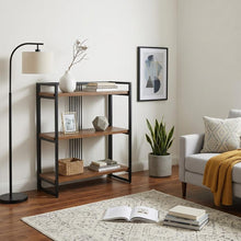 Load image into Gallery viewer, Three Tier Etagere Bookcase (738645) - Brown