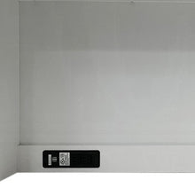 Load image into Gallery viewer, White Wood Computer Hutch With Shelf And Drawer