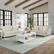 Load image into Gallery viewer, Cocktail Table With Two Storage Drawers And Casters