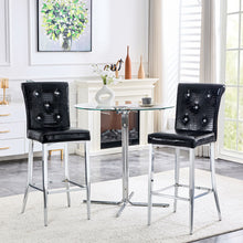 Load image into Gallery viewer, Bar Chairs & Crystal Clasp Design (Set of 2)