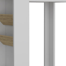 Load image into Gallery viewer, Wood Kitchen Island Pantry Cabinet (Set of 2) - White