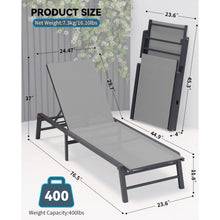 Load image into Gallery viewer, Chaise Lounge Outdoor (Set of 2)