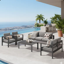 Load image into Gallery viewer, Outdoor Patio Set, All-Weather & Thick Cushions