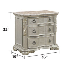 Load image into Gallery viewer, Bella - Nightstand - Champagne