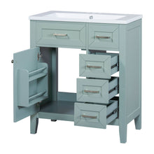 Load image into Gallery viewer, Modern Bathroom Vanity With Sink Combo, 3 Drawers