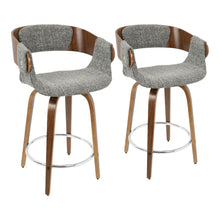 Load image into Gallery viewer, Elisa - Mid Century Modern Counter Stool (Set of 2)