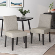 Load image into Gallery viewer, Contemporary Dining Chair With Upholstered Seating And Tapered Legs
