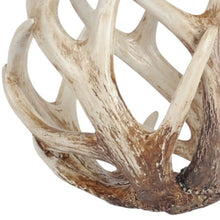 Load image into Gallery viewer, Antler Shaped Sculpture - White