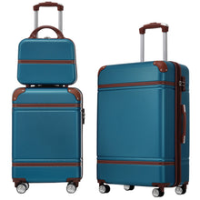 Load image into Gallery viewer, Hardshell Luggage Sets 3 Pieces 20" / 24" Luggages And Cosmetic Case Spinner Suitcase With Tsa Lock Lightweight