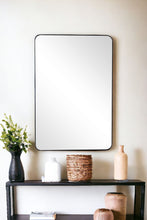Load image into Gallery viewer, 42" Metal Framed Accent Mirror - Black