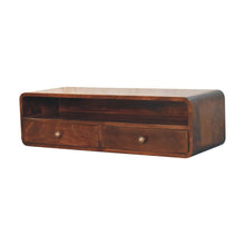 Load image into Gallery viewer, Floating Open Console - Walnut