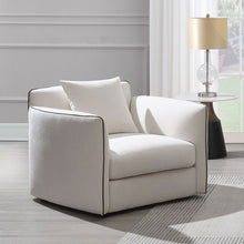 Load image into Gallery viewer, Yolanda - Chair With Pillow - Beige Chenille