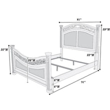 Load image into Gallery viewer, Bed Padded Headboard And Footboard