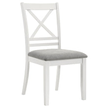 Load image into Gallery viewer, Evanston - Cross Back Dining Side Chair (Set of 2) - White