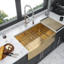 Load image into Gallery viewer, Farmhouse Kitchen Sink, Stainless Steel, Apron Front