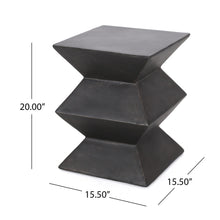 Load image into Gallery viewer, Outdoor Lightweight, Concrete Side Table - Copper