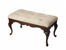 Load image into Gallery viewer, Classic Cherry Brown Finish Bench