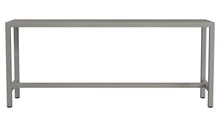 Load image into Gallery viewer, 44" Silver Iron Bench