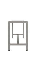 Load image into Gallery viewer, 44" Silver Iron Bench
