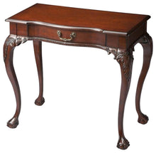 Load image into Gallery viewer, 35" Dark Brown Writing Desk