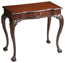Load image into Gallery viewer, 35" Dark Brown Writing Desk